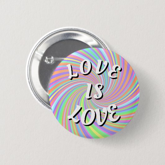 Liebe ist Liebe-Drucktaste Button (Vorne & Hinten)