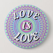 Liebe ist Liebe-Drucktaste Button (Vorderseite)