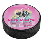 Liebe ist Liebe. Eishockey Puck (3/4)