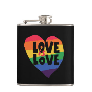 Liebe ist Liebe Flachmann