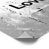 LIEBE IST LIEBE GAY POSTER (Ecke)