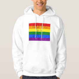 Liebe ist Liebe Gay Pride Hoodie