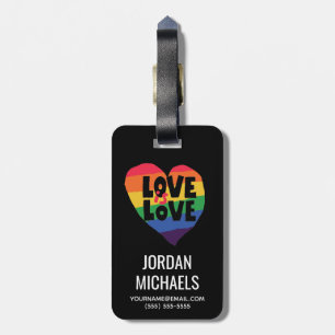 Liebe ist Liebe Gepäckanhänger