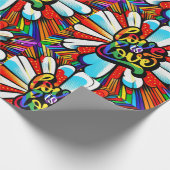 Liebe ist Liebe Geschenkpapier (Ecke)