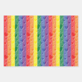 Liebe ist Liebe Geschenkpapier Set (Vorderseite)