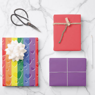 Liebe ist Liebe Geschenkpapier Set