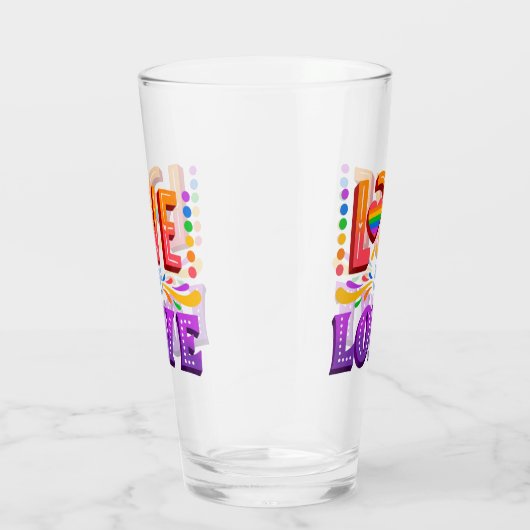 Liebe ist Liebe Glas (Rechts)