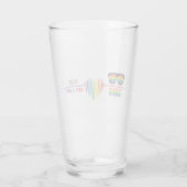 Liebe ist Liebe Glas (Rückseite)