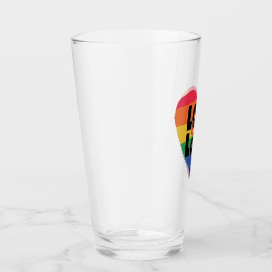 Liebe ist Liebe Glas (Rechts)