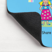 LIEBE ist LIEBE - Gleichheit für alle Mousepad (Ecke)