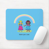LIEBE ist LIEBE - Gleichheit für alle Mousepad (Mit Mouse)