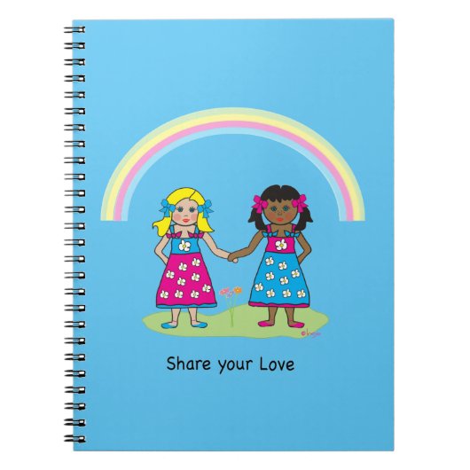 LIEBE ist LIEBE - Gleichheit für alle Notizblock (Vorderseite)