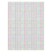 Liebe ist LIEBE Gleichheit Zitat in Regenbogenfarb Tischdecke (Vorderseite)