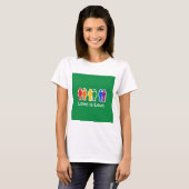 LIEBE IST LIEBE GRÜNEN T-Shirt (Vorne ganz)