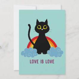 LIEBE IST LIEBE Grußkarte Feiertagskarte