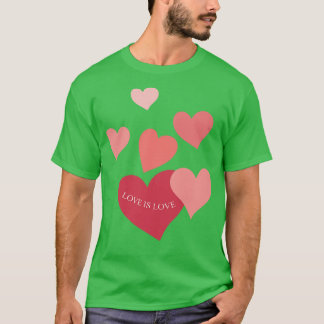Liebe ist Liebe Herz T-Shirt