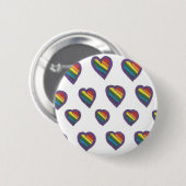 Liebe ist Liebe Herzmuster Button (Vorne & Hinten)