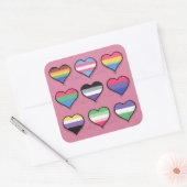 Liebe ist Liebe ist Liebe - Aufkleber (Umschlag)