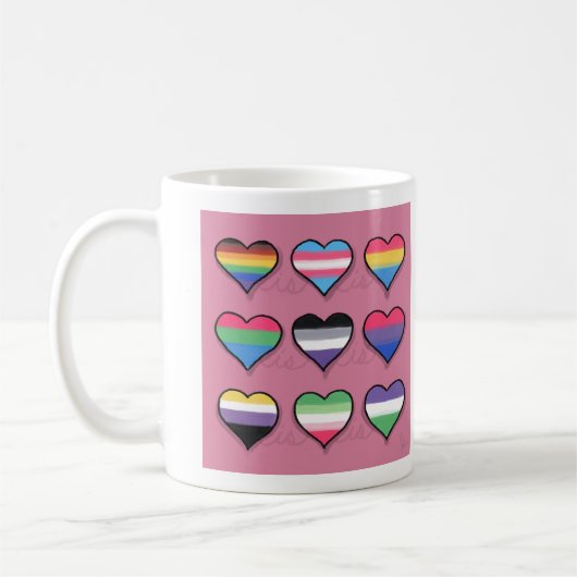 Liebe ist Liebe ist Liebe Kaffeetasse (Links)
