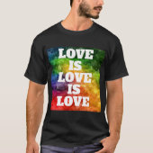 LIEBE IST LIEBE IST LIEBE T-Shirt (Vorderseite)
