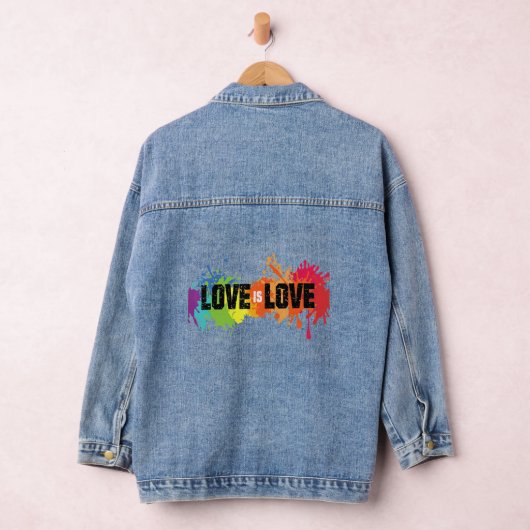 Liebe ist Liebe Jeansjacke (Hangar)