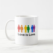 Liebe ist Liebe. Kaffeetasse (Links)