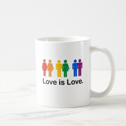Liebe ist Liebe. Kaffeetasse (Rechts)