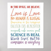 Liebe ist Liebe, kein Mensch in Illegalität Poster (Vorne)