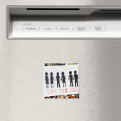 Liebe ist Liebe Kühlschrank Magnet (In Situ (Geschirrspüler))