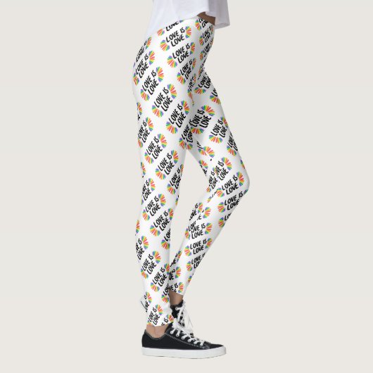 Liebe ist Liebe Leggings (Rechts)