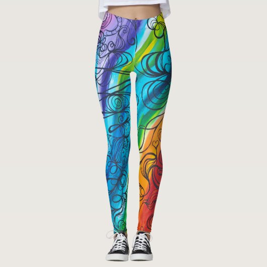 Liebe ist Liebe Leggings (Vorderseite)