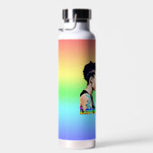 Liebe ist Liebe Lesben Pride Trinkflasche (Rechts)
