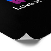 LIEBE IST LIEBE LESBIAN COUPLE -.pnng Poster (Ecke)