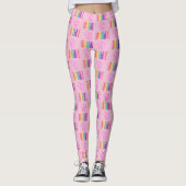 Liebe ist Liebe Lesbische Beziehung Venus Pride Leggings (Vorderseite)