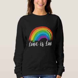 Liebe ist Liebe Lgbt Gay Pride Gay Bisexual CD Rai Sweatshirt