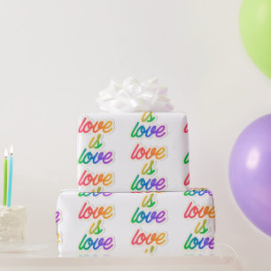 Liebe ist Liebe LGBT Geschenkpapier
