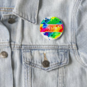 Liebe ist Liebe LGBT-Pride Regenbogen Button (Beispiel)