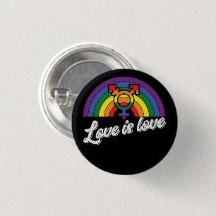 Liebe ist Liebe   LGBTQ   Liebe gewinnt   Stolz Button
