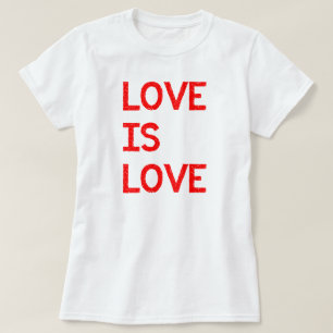 Liebe ist Liebe LGBTQ-Stolz T-Shirt