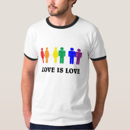 Liebe ist Liebe. LGBTQ T-Shirt
