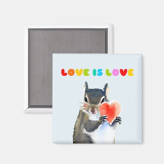 Liebe ist Liebe Magnet (Vorderseite/Rückseite)