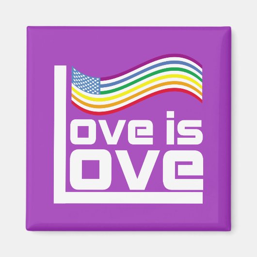 Liebe ist Liebe Magnet (Vorne)
