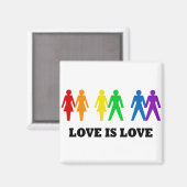 Liebe ist Liebe Magnet (Vorderseite/Rückseite)