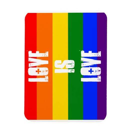 Liebe ist Liebe Magnet (Vertikal)