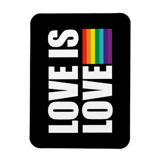 Liebe ist Liebe Magnet (Vertikal)