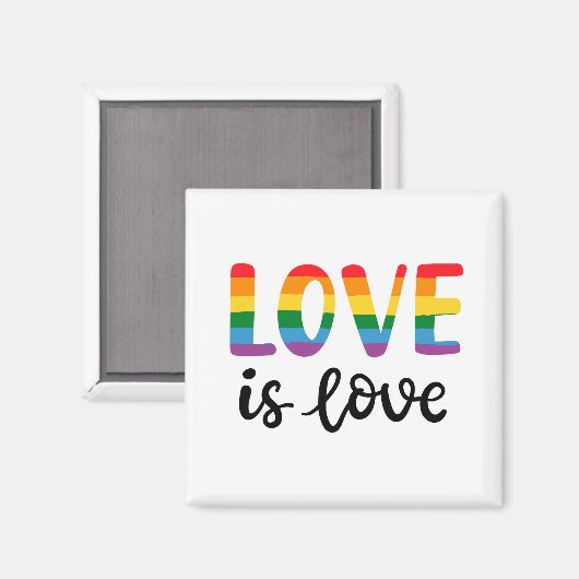 Liebe ist Liebe Magnet (Vorderseite/Rückseite)