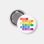 Liebe ist Liebe Magnet (Vorderseite/Rückseite)