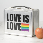 Liebe ist Liebe Metall Brotdose (Beispiel)