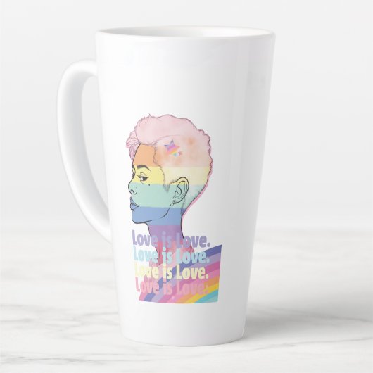 Liebe ist Liebe Milchtasse (Linke Ecke)