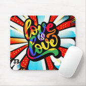 Liebe ist Liebe Mousepad (Mit Mouse)